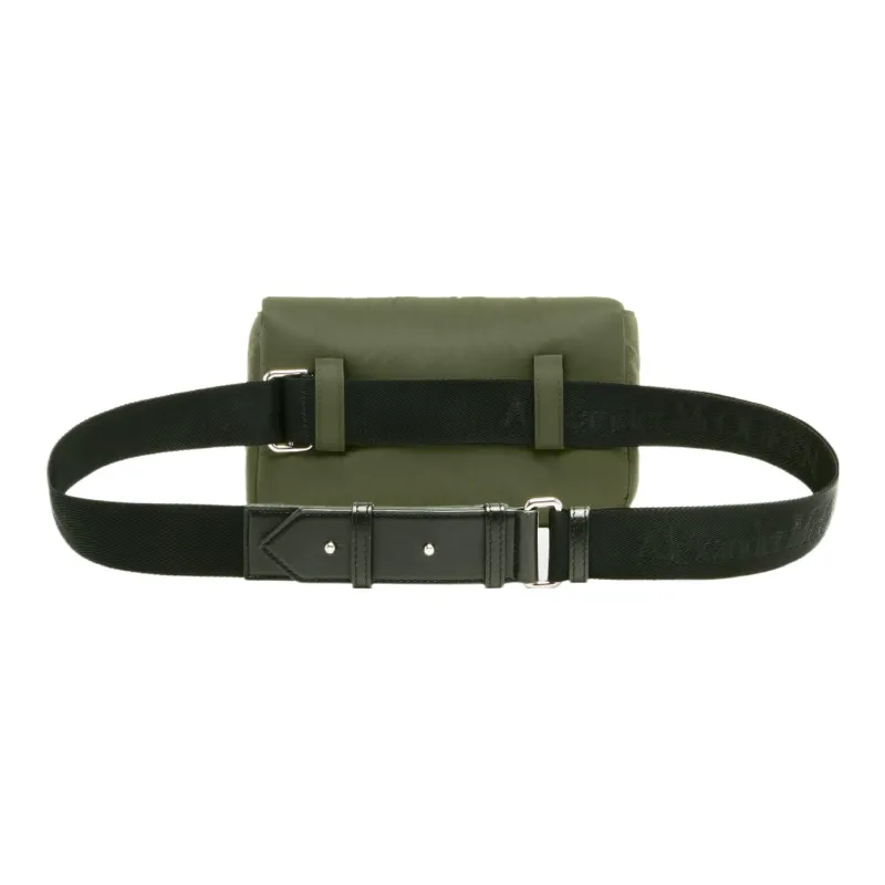 Alexander McQueen Nylon Fanny Pack Regular Men's Green-2