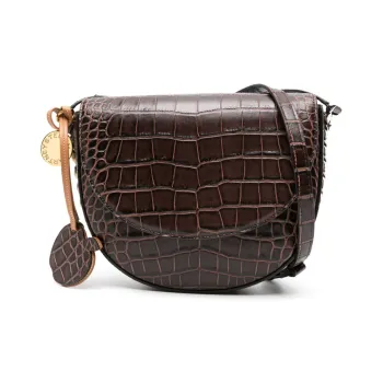 Stella McCartney Embossed Medium Shoulder Bag