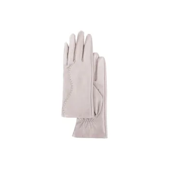 MARJAKURKI Sheepskin Touchscreen Patchwork Elegance Glove Atmosphere Greeting Card Women's
