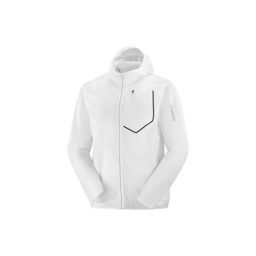 SALOMON Bonatti Aero Jackets Unisex White