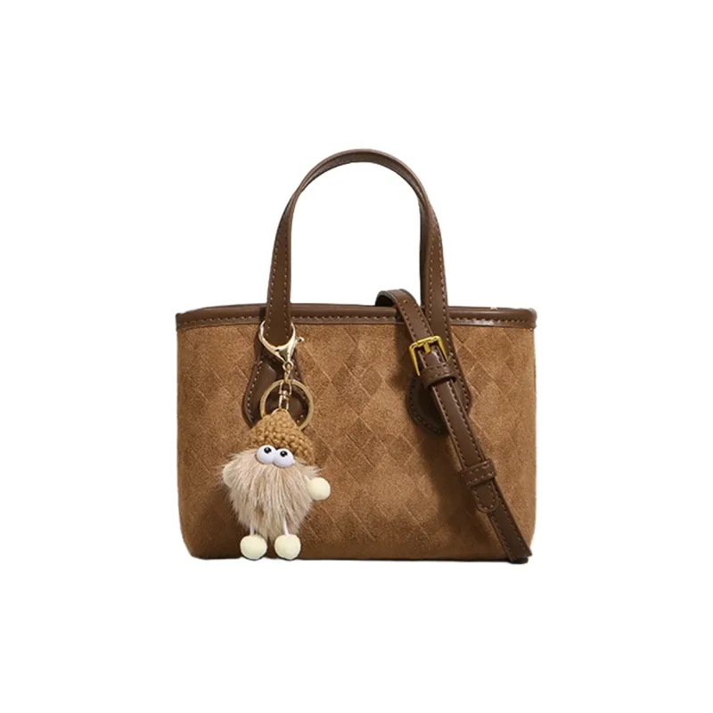 NOMK PU Shoulder Bag, Handbag Regular Women's Khaki/Jasper-1