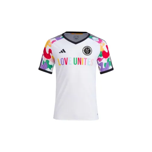 Adidas New York City FC Soccer Jerseys Men White