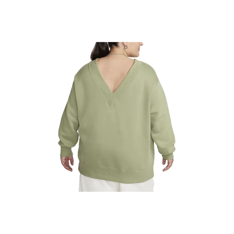Nike Sportswear Phoenix Fleece Sweatshirt Women's Green-1