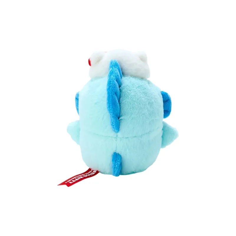 Sanrio Hangyodon Hello Kitty50 Anniversary HANGYODON Dolls Plush Pendant 16cm High-1