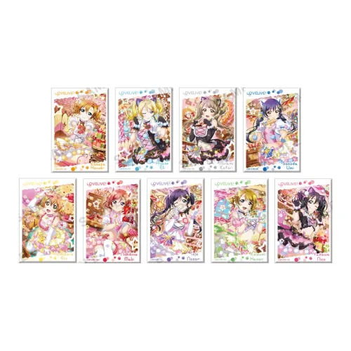 Animate LoveLive! Collection School Idol Festival Square Badge Muse Cat Eared Twin Tails Collection IP Merch