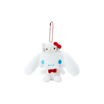 Sanrio Cinnamoroll Hello Kitty 50th Anniversary Dolls Plush Pendant 13cm High