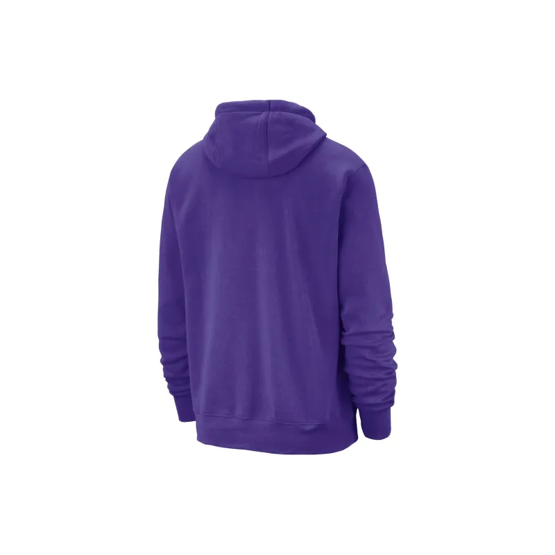 Nike Utah Jazz Club Fleece City Edition Sweatshirt City Edition Utah Jazz Men's Purple-1