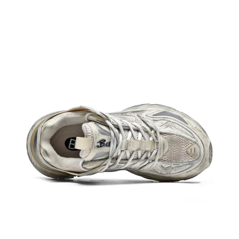 BASLS Moon Exploration Collection Trendy Versatile Low Top Chunky Sneakers Unisex-11