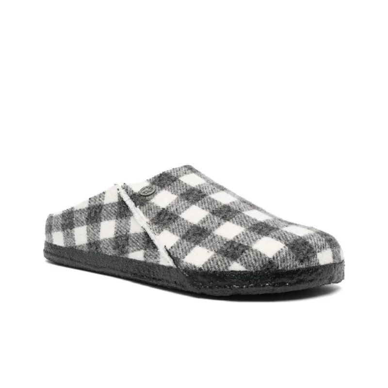 Birkenstock Wrap toe Slippers Men's Black White-2