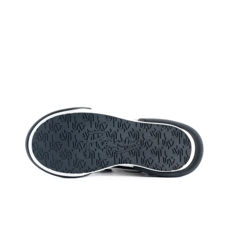 ROLLRULES WAHID Collection Low Top Skateboard Shoes Unisex Black White-5