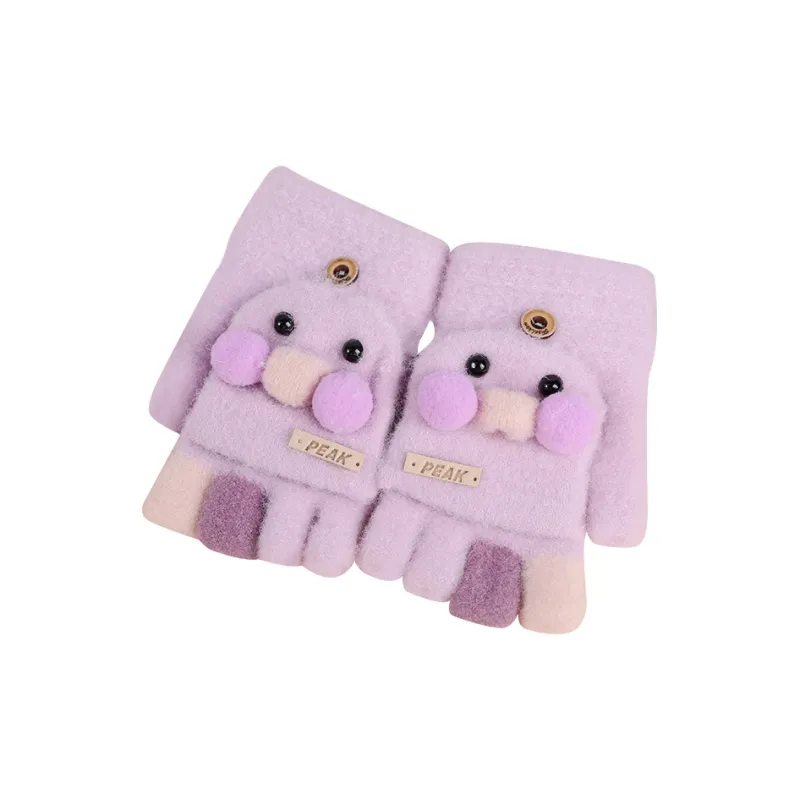 PEAK Knit Gloves Kids' Multicolor-3