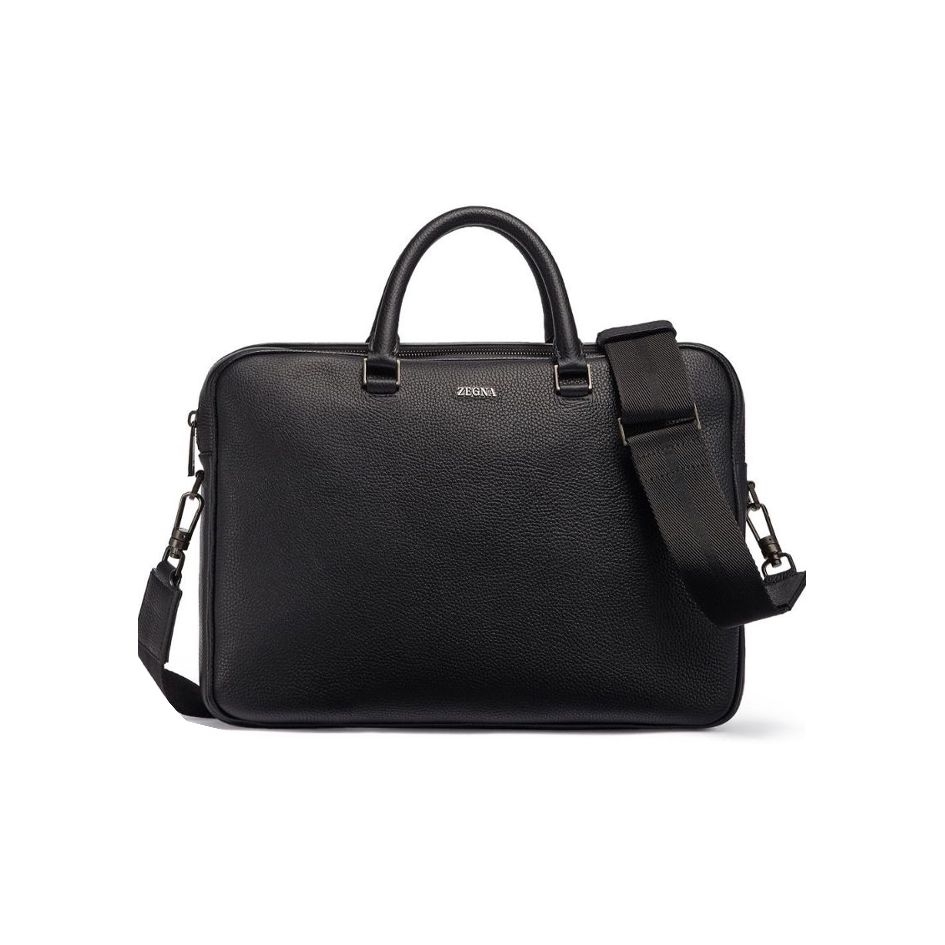 【専用ページ】美品エルメネジルドゼニア2wayボストンバッグシボ革ネイビー大容量 専用ページ】美品エルメネジルドゼニア2wayボストンバッグシボ革