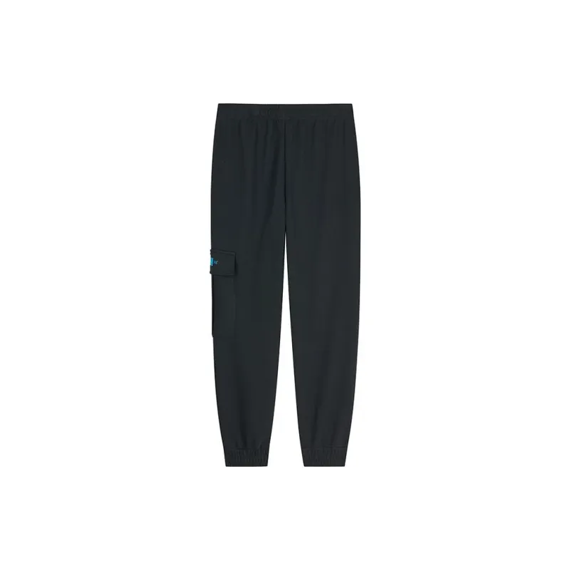 361° Knitted Sports Pants Men's Pure Black-1