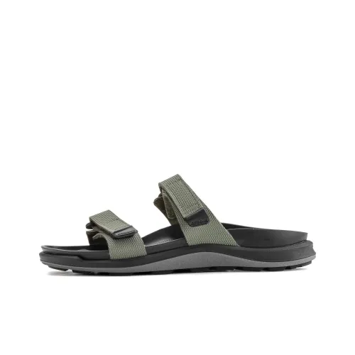 Birkenstock Slide Slippers Women's Khaki Green