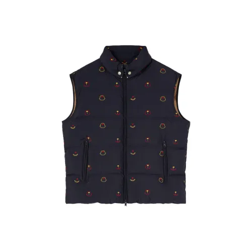 Palm Angels X Moncler Vests Unisex Dark Blue