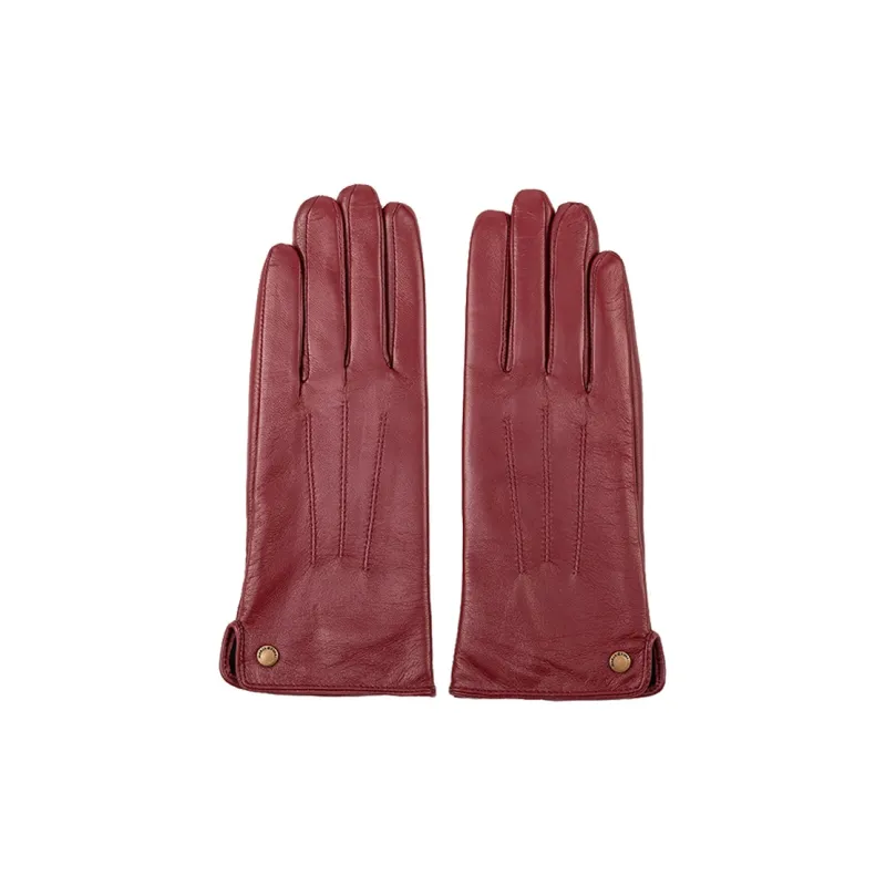 MARJAKURKI Sheepskin Touchscreen Classic Style Glove Greeting Card Women's-2