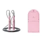 Championship Jump Rope+Physical Fitness Test Soundproof Cushioning Mat (Energetic Pink)