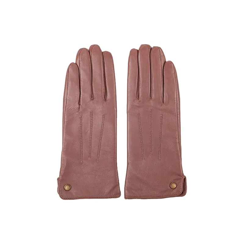 MARJAKURKI Sheepskin Touchscreen Classic Style Glove Greeting Card Women's-0