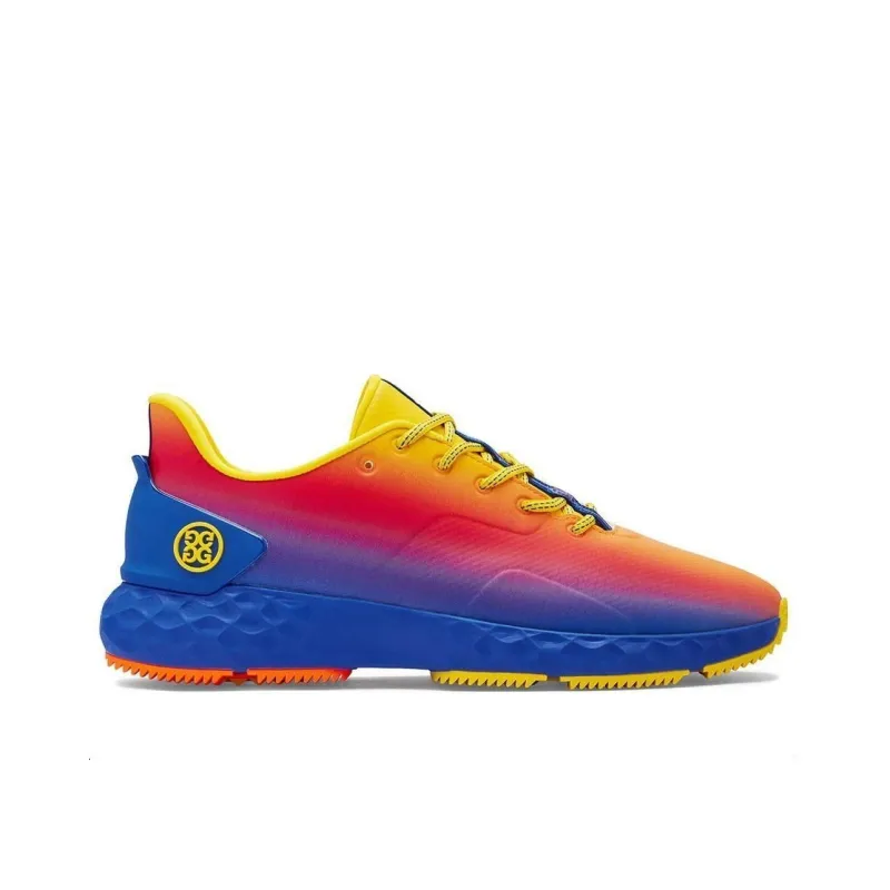 GFORE Low Top Golf Shoes Men's Yellow-1