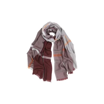 MARJAKURKI Scarf With Scottish Winter Atmosphere Greeting Card Elegant Artistic Style Unisex