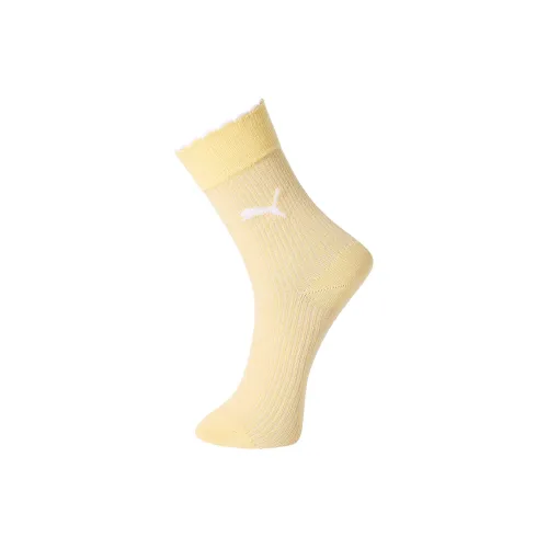 PUMA Knee-High Socks Women's Yellow
