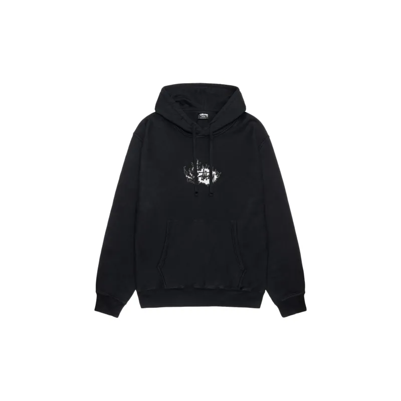 Stussy Pigment Dyed Mosaic Dragon Hoodie-3
