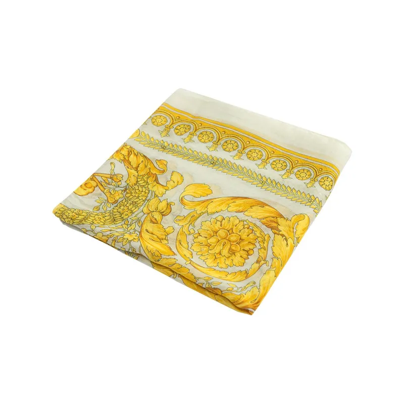 VERSACE Barocco Silk Scarf-3