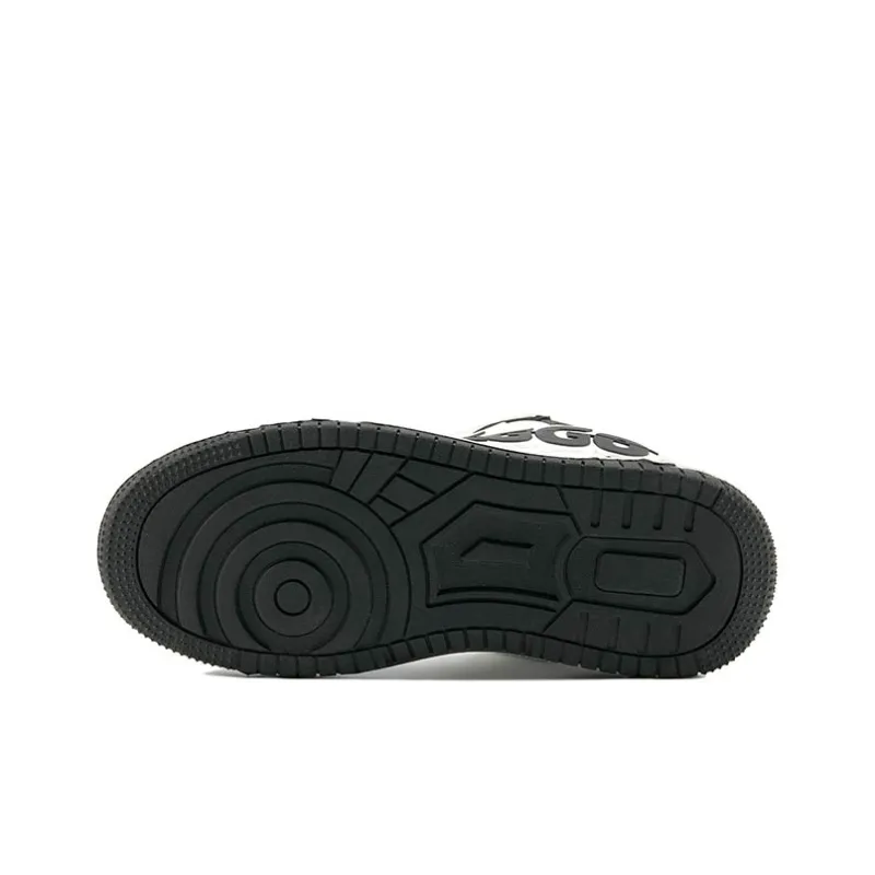 XIANGGUAN XGGO Lightning No.1 Wear Resistant Slip Resistant Low Top Skateboard Shoes Unisex Black-6