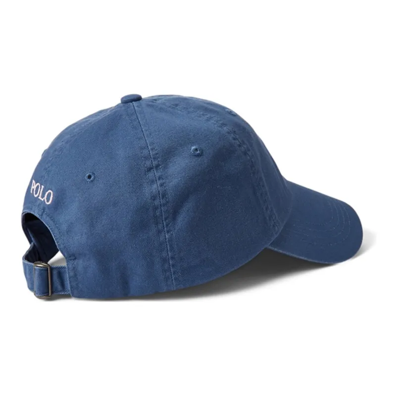 Polo Ralph Lauren Cotton Baseball Caps Unisex Navy Blue Blue-1