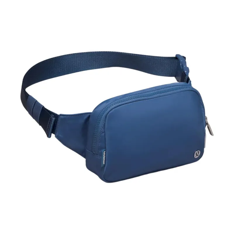 Lululemon Nylon With Recycled Polyester Sling Bag, Fanny Pack Large Size Unisex Asphalt Blue-1