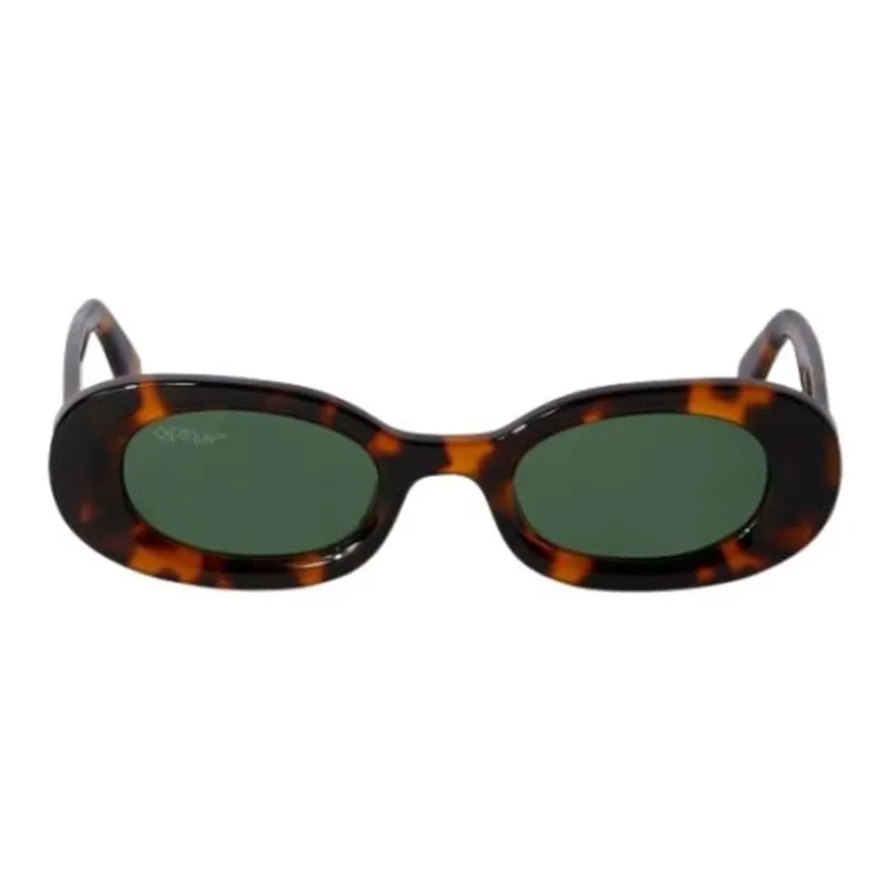 OFF-WHITE Amalfi Tortoiseshell Oval Sunglasses-0