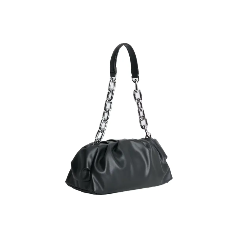CALVIN KLEIN Polyester Portable One Shoulder Clutch Small Size Women's Black-2