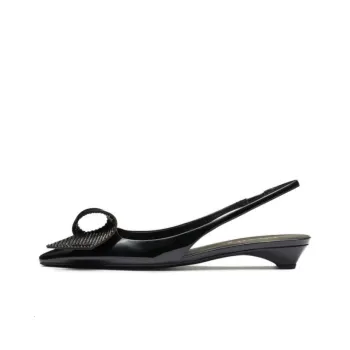 PRADA 25mm Appliqué detail Leather Pumps