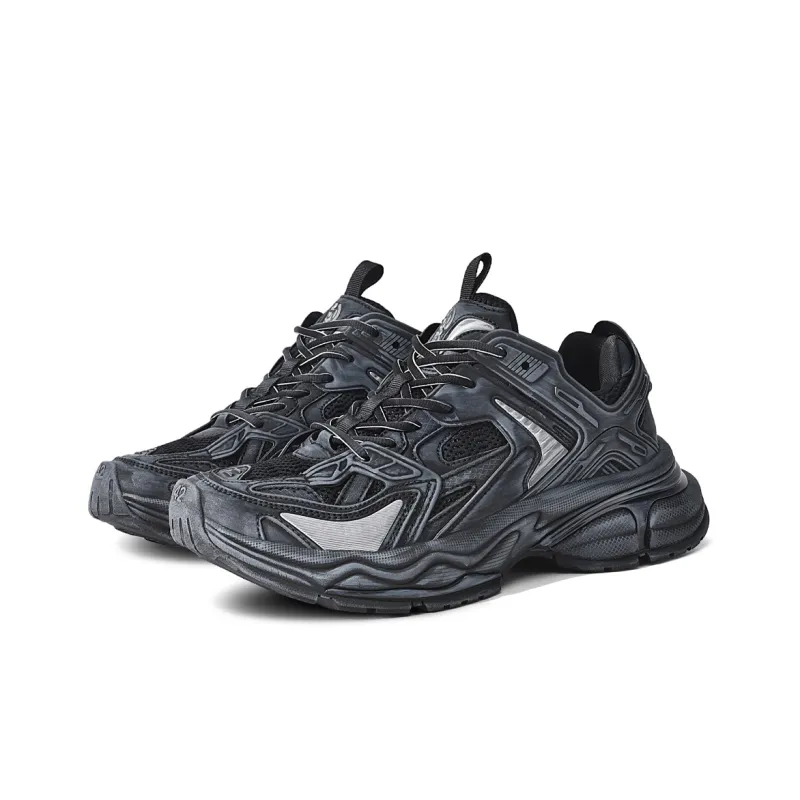 BASLS Moon Exploration Collection Trendy Versatile Low Top Chunky Sneakers Unisex-2