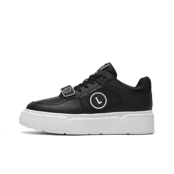 LAILE Low Top Skateboard Shoes Men's Black