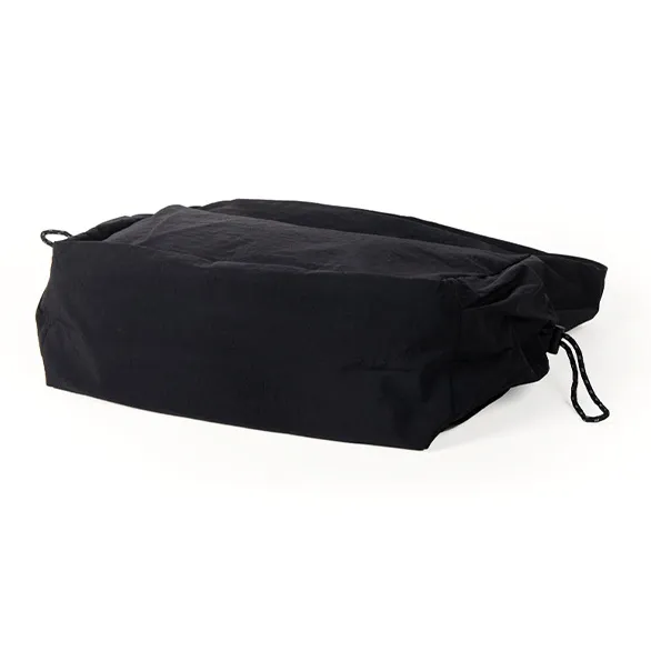 HAWA Nylon Shoulder Bag Unisex Ecru/Apricot Blue/Green Black-15