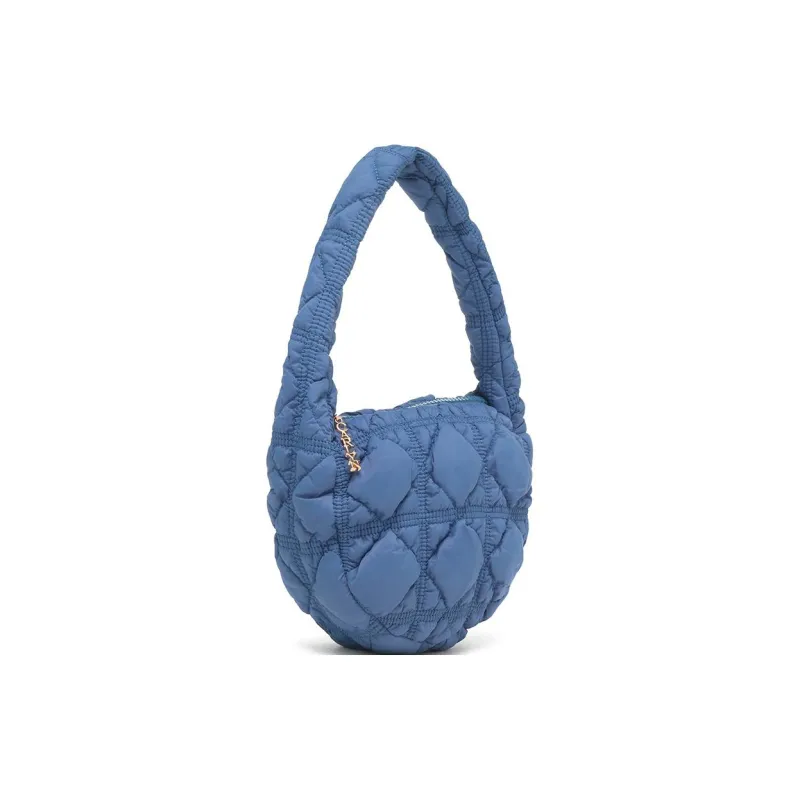 CARLYN Nylon Handbag Mini Women's Denim Blue-1