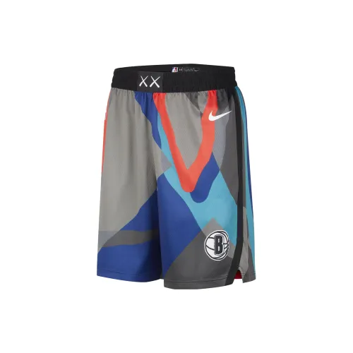 Kaws X Nike Basketball Shorts Men Multicolor