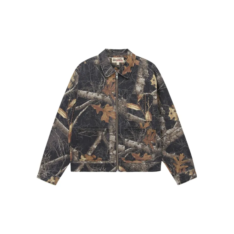 Stussy Zip Work Jacket Realtree Edge - Cheap Rcj Jordan Outlet