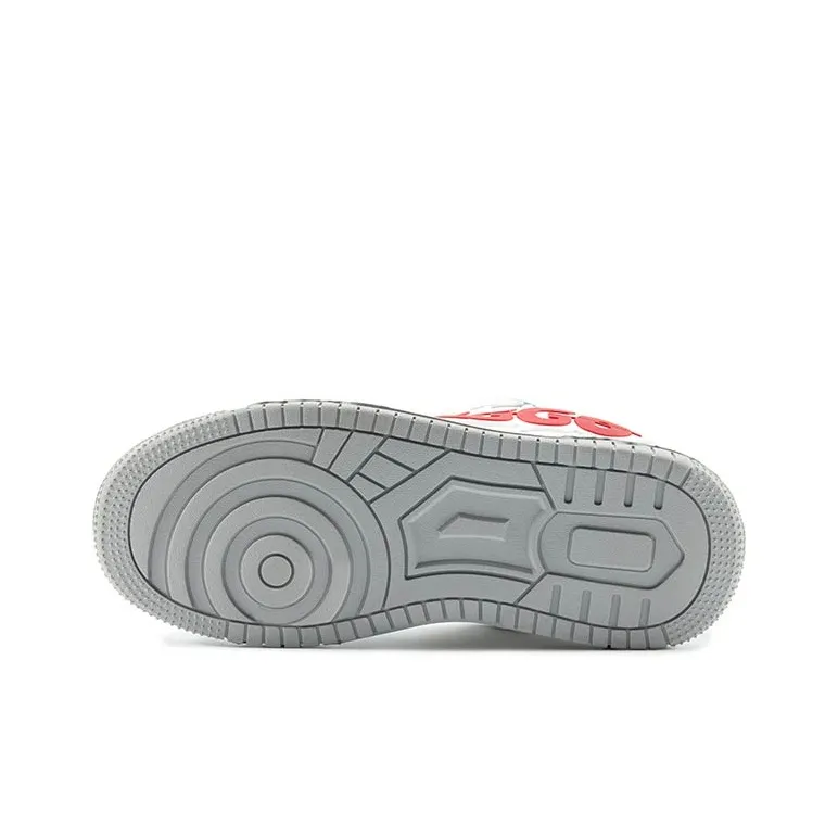 XIANGGUAN XGGO Lightning No.1 Puffy Shoes Wear resistant And Lightweight Skateboard Shoes Unisex Vintage Gray-6