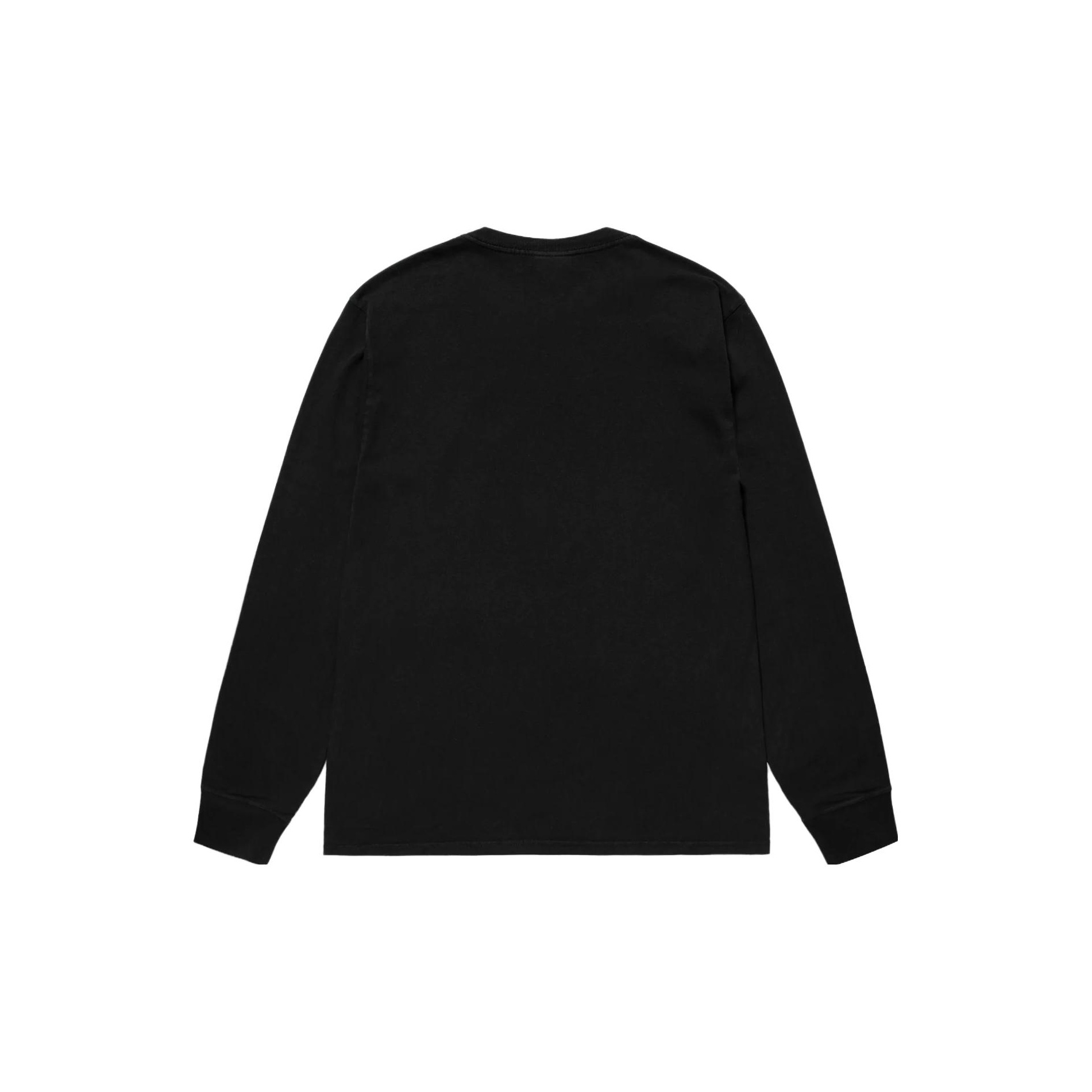 Stussy Pigment Dyed Small Stock Long-Sleeve Tee White XL