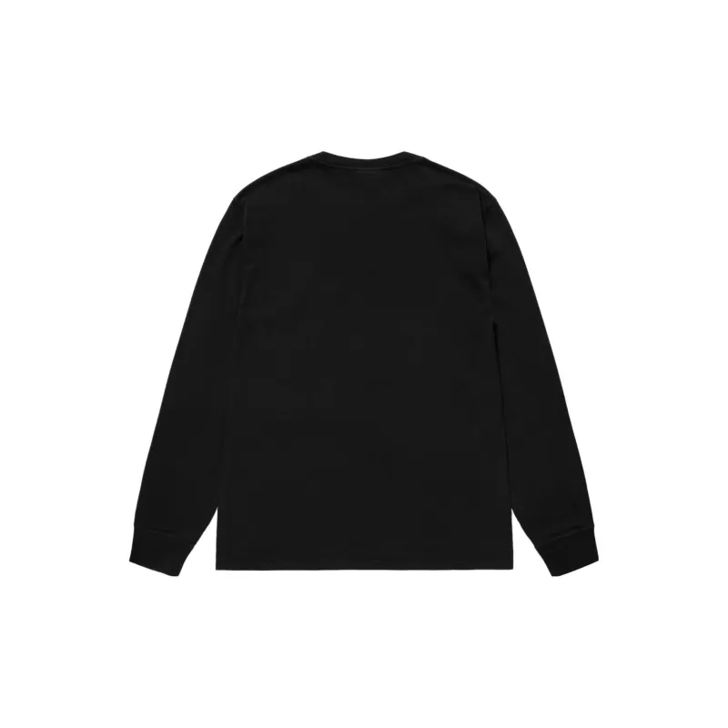 Stussy Pigment Dyed Small Stock Long Sleeve Tee-1