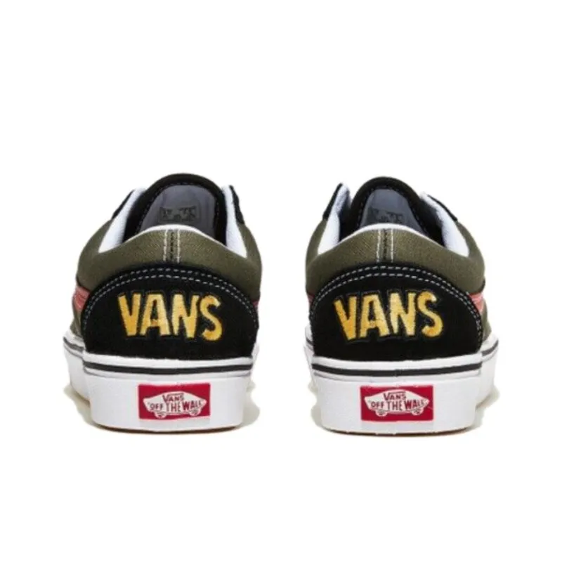 Vans Comfy Cush Old Skool Forager 'Black Grey Orange'-4