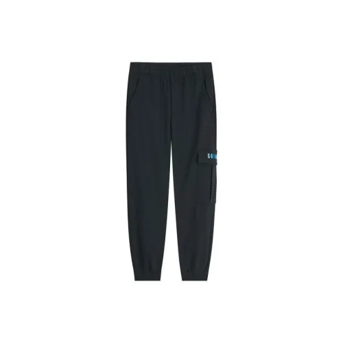 361° Knitted Sweatpants Men Pure Black