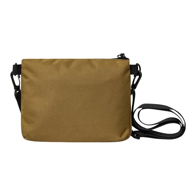 Erke Textile Fabric Shoulder Bag, Crossbody Bag Regular Unisex Brown-2