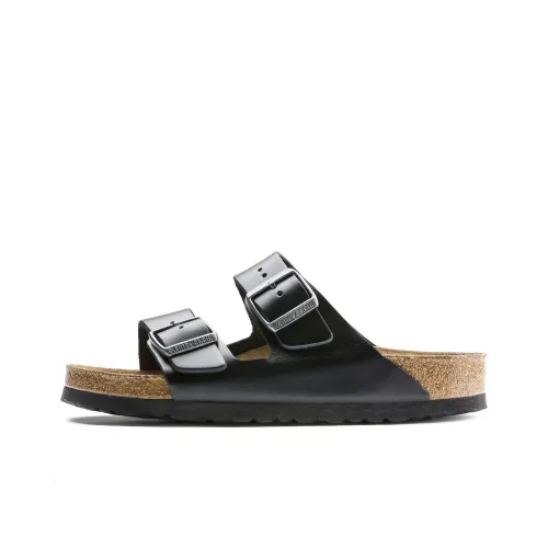 Birkenstock Arizona Soft Footbed Slide Slippers Unisex Black