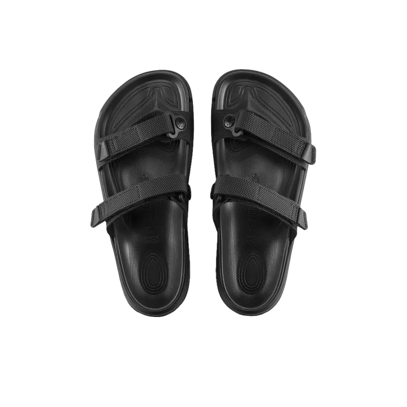 Birkenstock Quick Dry Odor Resistant Massage Slide Slippers Women's Black-3