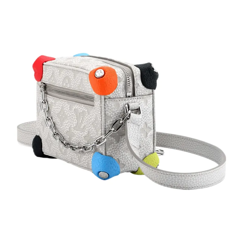 LOUIS VUITTON Mini Soft Trunk Chalk-2
