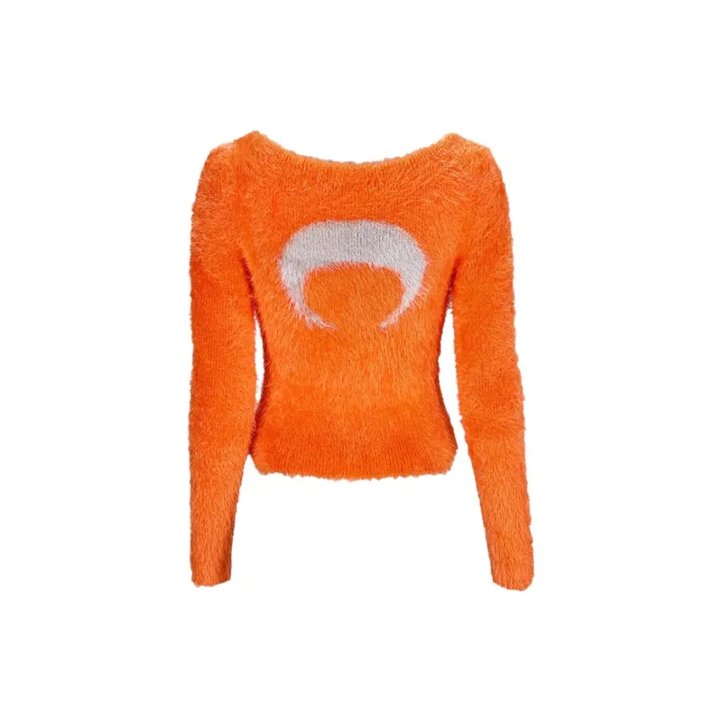 Marine Serre Logo-intarsia Jumper-1