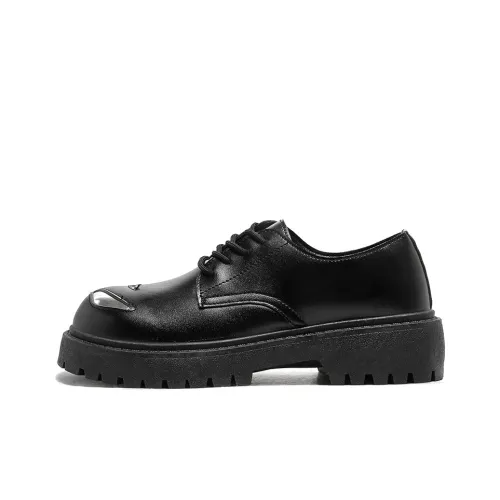 BANGNEY Men's Casual Shoes Men Low-Top Black